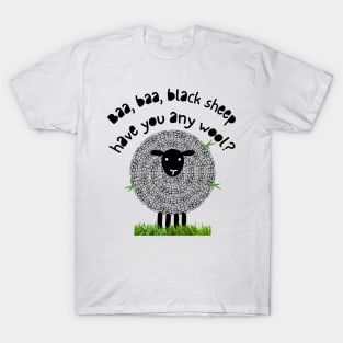 Black Sheep Baa Baa T-Shirt